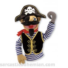 Melissa & Doug Pirate Puppet With Detachable Wooden Rod for Animated Gestures B0026ZPSPY